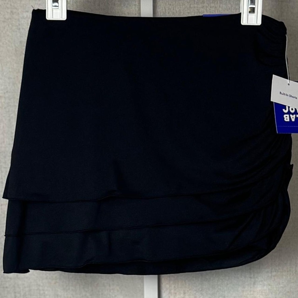JoyLAB Black High Rise Workout Skort Stretchy NEW Size Small